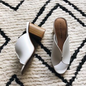 WhoWhatWear White Mules